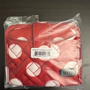 LUG Minuet Crimson Large Dot